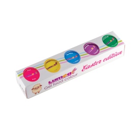 Set Coloranti Alimentari Gel Pasti/Easter, 10g x 5 buc. - Lumea