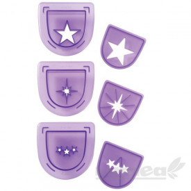 Set decupatoare model Stelute pentru "Punch Set" - Wilton