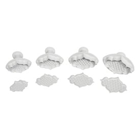 Set decupatoare Placute embosate, 8 buc. - Lumea