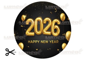 Vafa Честита новогодишна торта "2025" модел 3 - Светът - Img 3