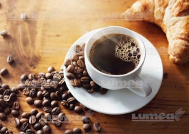 Vafa tort o Ceasca de Cafea cu Boabe de Cafea - Lumea