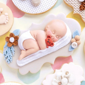 Бебешко силиконово оформяне върху одеяло - Katy Sue - Img 3