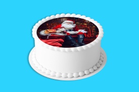Вафа Дядо Коледа с подаръци - Светът - Img 4