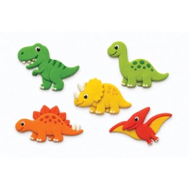 Комплект фондан „Dino mix“, 100 г x 5 бр. – Lumea - Img 3