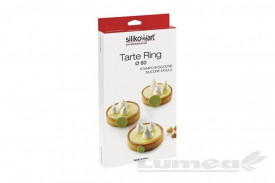 Комплект форми "Tarte Ring Round" ∅ 80mm, 6 броя - SilikoMart - Img 4