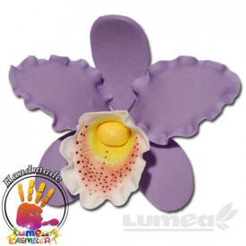 Орхидея cattleya XL лилава орхидея от захарна паста - The World