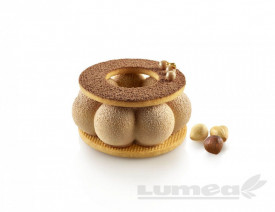 Силиконова форма за торта "TRUFFLE CROWN 90" - SilikoMart - Img 2