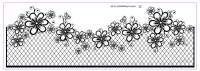 Силиконов молд за дантела Daisy Chain - Crystal Lace - Img 2