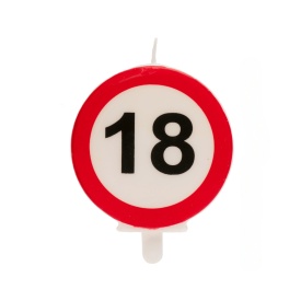 Юбилейна свещ "18" - deKora - Img 2