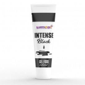Colorant alimentar gel Negru Intens - Lumea