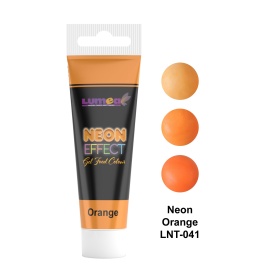 Colorant alimentar gel, Portocaliu efect Neon, 30g - Lumea - Img 2