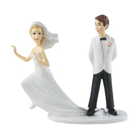 Figurine nunta "Runaway Bride" - Wilton
