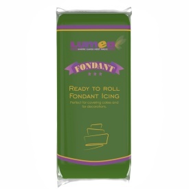 Fondant Verde Muschi, 1kg - Lumea