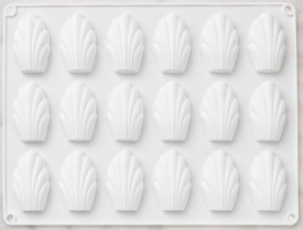 Forma silicon "Madeleine", 18 cavitati - Lumea