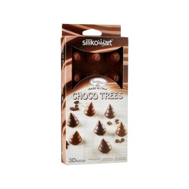 Forma silicon pentru ciocolata "Choco Trees" - SilikoMart - Img 1
