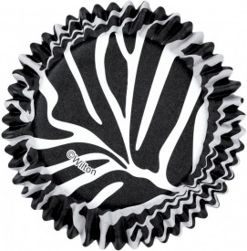 Hartii briose ColorCups Model Zebra 36 buc. - Wilton