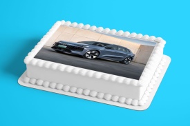 Imagine comestibila tort din Zahar, Audi model 2 - Lumea - Img 2