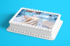 Imagine comestibila tort din Zahar, Dentist model 1 - Lumea - Img 2