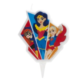 Lumanare aniversara Super Hero Girls - deKora - Img 2