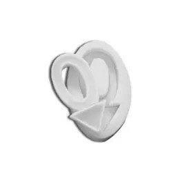 Mulaj silicon cifra "0" - SilikoMart