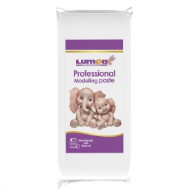 Pasta modelaj alb Profesional cu ulei Shea, 1kg - Lumea