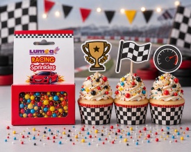 Racing Cars Sprinkle Mix, 40g - Lumea - Img 2