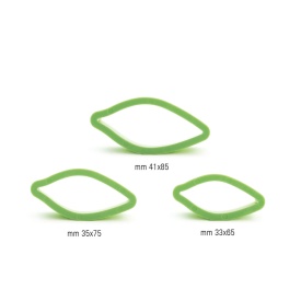 Set decupatoare Frunze simple, 3 buc. - Decora - Img 4