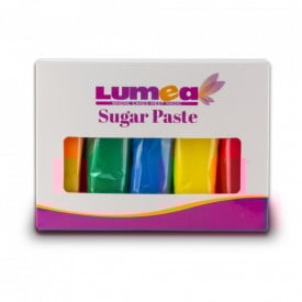 Set fondant Colour mix, 100g x 5 buc. - Lumea - Img 1