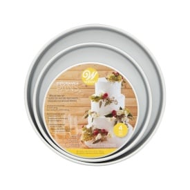 Set forma de copt Rotund, 4 buc. - Wilton