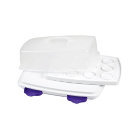Suport briose cu capac transparent, 24 cavitate - Wilton - Img 2