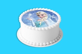 Vafa tort Frozen, Elsa - Lumea - Img 4