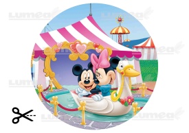 Vafa tort Mickey si Minnie model 4 - Lumea - Img 3