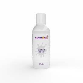 Гел хранителен оцветител „Бял“, 200 г – Lumea