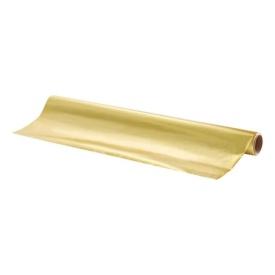 Златисто фолио за опаковане на платформи, 50 cm x 4,5 m - Wilton - Img 3
