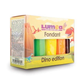 Комплект фондан „Dino mix“, 100 г x 5 бр. – Lumea - Img 7