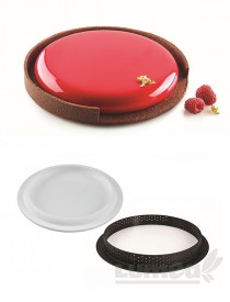 Кръгла силиконова форма "Kit Tarte Ring" - SilikoMart