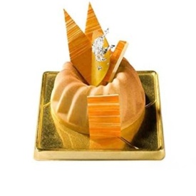 Мини силиконова форма Kuglof, 6 кубчета - SilikoMart - Img 2