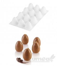 Силиконова форма за торта "EGG 30" - SilikoMart - Img 4