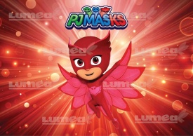 Снимка на ядлива торта от PJ Masks Sugar Cake, Owlette - The World