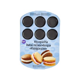 Стоманена тава за пайове Whoopie Pie с 12 кухини - Wilton