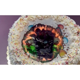 Тънък запалим персонализиран Vafa - Burn Away Cake - Свят - Img 4