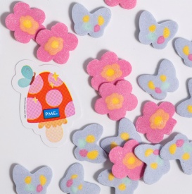 Butterflies and Blossoms Sprinkle Mix, 25g - PME - Img 2