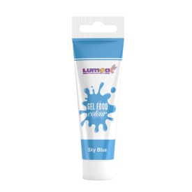 Colorant alimentar gel Albastru cer, tub, 30g - Lumea