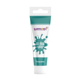 Colorant alimentar gel Turcoaz, tub, 30g - Lumea