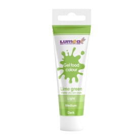 Colorant alimentar gel Verde Lime, tub, 30g - Lumea