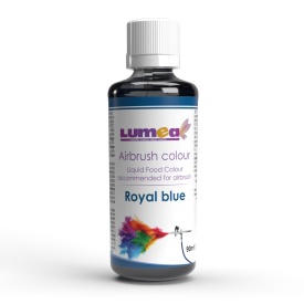 Colorant alimentar lichid pe baza de apa, Albastru royal, 90ml - recomandat pentru Aerograf - Lumea