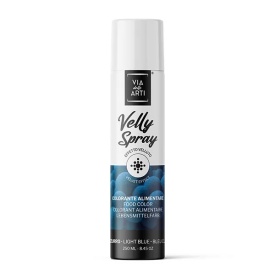 Colorant alimentar spray Albastru Deschis velvet, 250ml - Via delle Arti