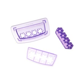 Decupator model flori pentru "Border Punch Set" - Wilton - Img 2