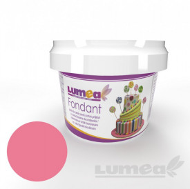 Fondant pink efect neon, 400g - Lumea