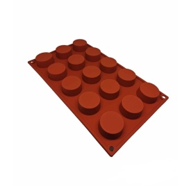 Forma silicon Cilindru mic - SilikoMart - Img 2